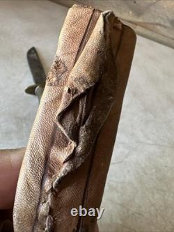 Vintage 1880's Sheffield Whitt Whitaker SPG High Carbon Hunting Knife RARE