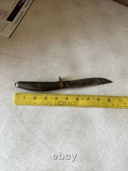 Vintage 1880's Sheffield Whitt Whitaker SPG High Carbon Hunting Knife RARE