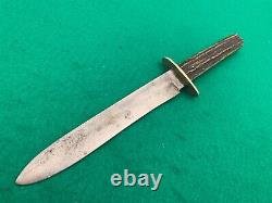 Vintage 1900's Cambridge Cutlery Works Sheffeild England Bowie Fight, Hunt Knife