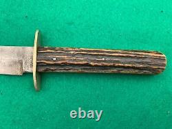 Vintage 1900's Cambridge Cutlery Works Sheffeild England Bowie Fight, Hunt Knife