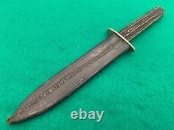 Vintage 1900's Cambridge Cutlery Works Sheffeild England Bowie Fight, Hunt Knife