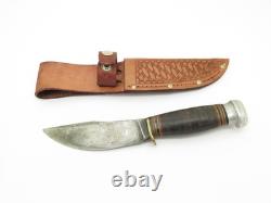 Vintage 1916 Pat Marbles Gladstone Woodcraft Knife Leather Fixed Hunting Blade