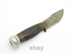 Vintage 1916 Pat Marbles Gladstone Woodcraft Knife Leather Fixed Hunting Blade