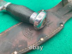 Vintage 1920-1940 CASE Tested Scarce Hunting Knife ORIGINAL Sheath