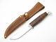 Vintage 1965-1969 Case XX 366 Stacked Leather Fixed Blade Hunting Knife