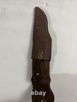 Vintage 1965CASE XX KIOWA 703RARE INDIAN SERIES HUNTING KNIFE +ORIG SHEATH