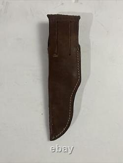 Vintage 1965CASE XX KIOWA 703RARE INDIAN SERIES HUNTING KNIFE +ORIG SHEATH