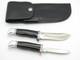 Vintage 1967-72 Inverted 2 Liner Buck Trophy Set 103 116 Fixed Hunting Knife