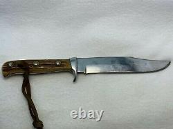 Vintage 1967 Original Puma Germany 6396 Stag Hunting Bowie Knife Set Knives Tool