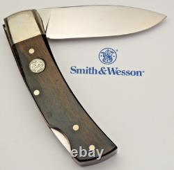 Vintage 1970's SMITH & WESSON USA #109W Lockback Nice MINT Knife