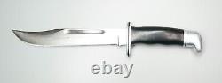 Vintage 1972-1986 Buck 120 Fixed Blade Knife Original Leather Sheath
