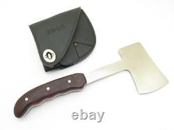 Vintage 1972-86 Buck Knives 106 USA Wood Handle Hatchet Hunting Camp Axe
