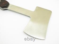 Vintage 1972-86 Buck Knives 106 USA Wood Handle Hatchet Hunting Camp Axe
