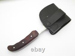 Vintage 1972-86 Buck Knives 106 USA Wood Handle Hatchet Hunting Camp Axe