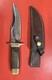 Vintage 1974 Smith & Wesson Bowie Knife & Leather Sheath