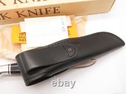 Vintage 1978 Buck 116 Caper 3 Three Liner Fixed Blade Hunting Knife & Box