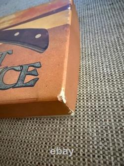 Vintage 1980's Case XX Desert Prince Knife With Leather Sheath And Orginal Box