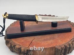 Vintage 1980s Cold Steel San Mai Style Master Tanto Fixed Blade Knife-2534.24