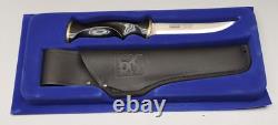 Vintage 1980s Sandvik of Sweden Stainless Steel Hunting Knife in Box