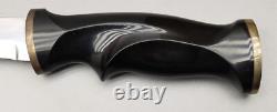 Vintage 1980s Sandvik of Sweden Stainless Steel Hunting Knife in Box