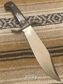 Vintage 1981 Western USA W49 E Bowie Survival V44 Style Fighting Knife No Sheath