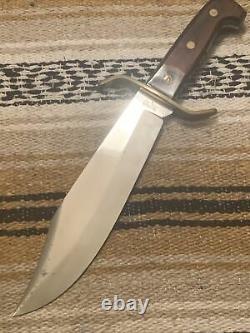 Vintage 1981 Western USA W49 E Bowie Survival V44 Style Fighting Knife No Sheath