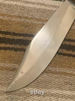 Vintage 1981 Western USA W49 E Bowie Survival V44 Style Fighting Knife No Sheath