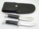 Vintage 1986 Buck 115 Twin Sportsman Set 103 118 Fixed Blade Hunting Knife
