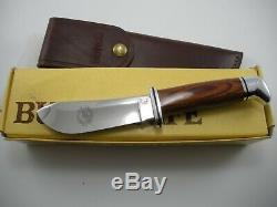 Vintage 1989 Custom Club Buck 103 Skinner Knife In Box Never Used