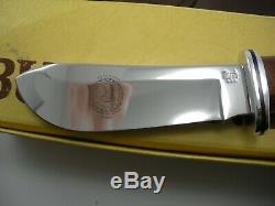 Vintage 1989 Custom Club Buck 103 Skinner Knife In Box Never Used