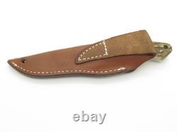 Vintage 1990s A. G. Russell Japan ATS-34 Stag 7.25 Fixed Loveless Hunting Knife