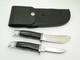 Vintage 3 Liner 1972-86 Buck 117 Trophy Set 103 116 Fixed Hunting Knife (#6054)