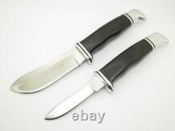 Vintage 3 Liner 1972-86 Buck 117 Trophy Set 103 116 Fixed Hunting Knife (#6054)