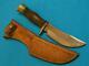 Vintage'60-70s Browning USA 4518 Hunting Skinning Bowie Knife Knives Old Sheath