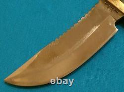 Vintage'60-70s Browning USA 4518 Hunting Skinning Bowie Knife Knives Old Sheath