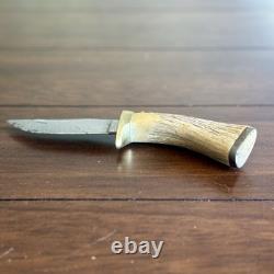 Vintage 60's Sheffield England Stag Hunting Knife Indian Ridge Fixed Blade
