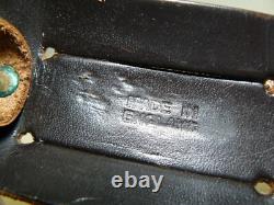 Vintage A. Wright & Son Sheffield England Fixed Blade Hunting Knife withSheath