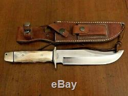 Vintage AG Russell 1999 Hunting Knife Stag Condition Is Used