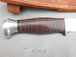 Vintage Antique Kabar Olean Ny Small Skinning Knife Or Hunting Knife