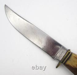 Vintage Anton Wingen Jr Othello Hunting Knife Stag Handle Solingen Germany