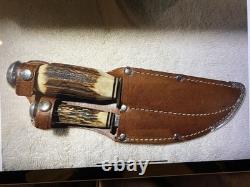 Vintage Anton Wingen Piggyback Knife Set N Excellent Unused Condition