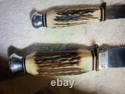 Vintage Anton Wingen Piggyback Knife Set N Excellent Unused Condition