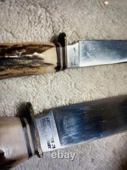 Vintage Anton Wingen Piggyback Knife Set N Excellent Unused Condition