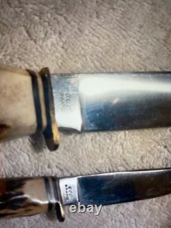 Vintage Anton Wingen Piggyback Knife Set N Excellent Unused Condition