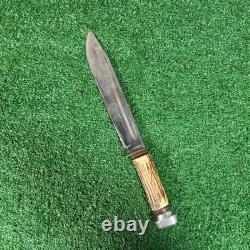 Vintage B Svoboda Solingen Cutlery Germany Stag Woodcraft Hunting Knife