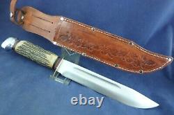 Vintage Baron Large knife Solingen with Sheath