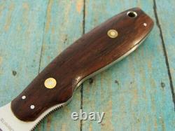 Vintage Beretta Moki Japan Wharncliffe Fixed Blade Hunting Knife Knives Tools