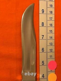 Vintage Buck 119 Knife With Sheath Three Line 1972-1986 USA