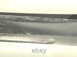 Vintage Buck 120 General Fixed Blade Hunting Knife With Leather Sheath