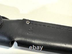 Vintage Buck 120 General Fixed Blade Hunting Knife With Leather Sheath